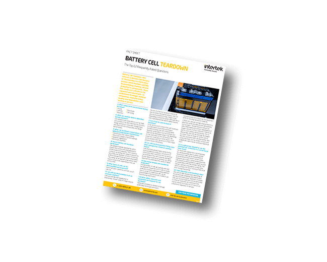Battery Cell Teardown | FAQs